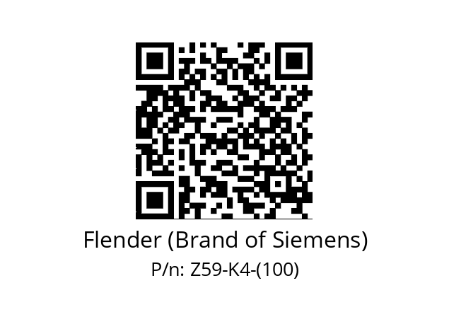   Flender (Brand of Siemens) Z59-K4-(100)