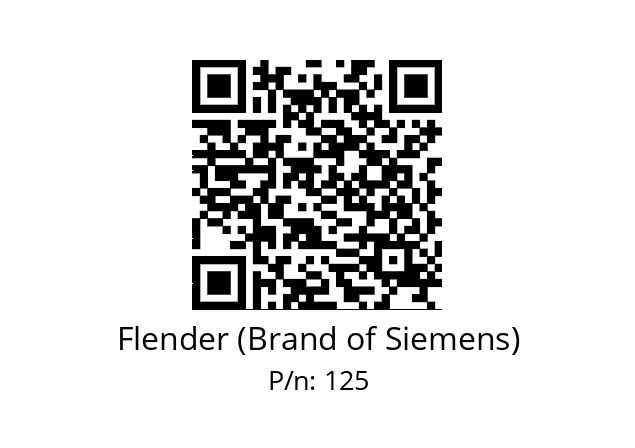   Flender (Brand of Siemens) 125