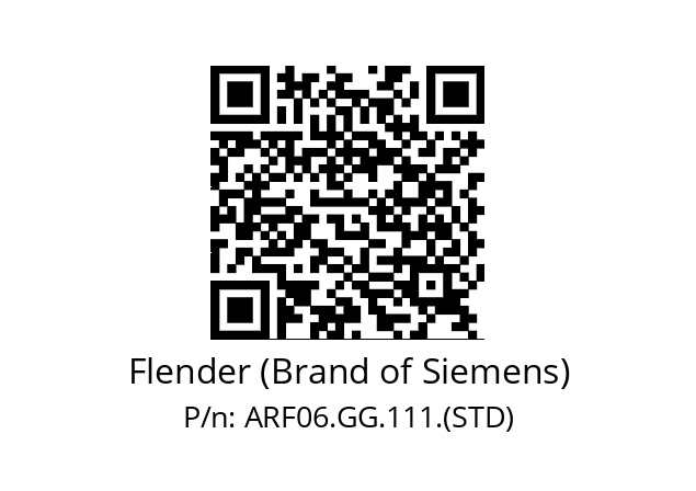   Flender (Brand of Siemens) ARF06.GG.111.(STD)