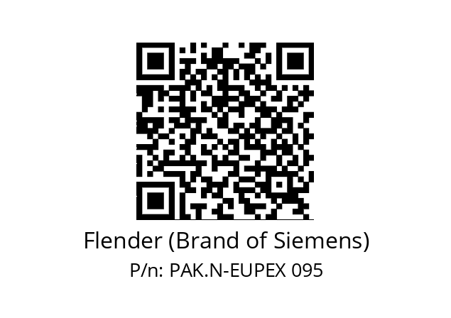   Flender (Brand of Siemens) PAK.N-EUPEX 095