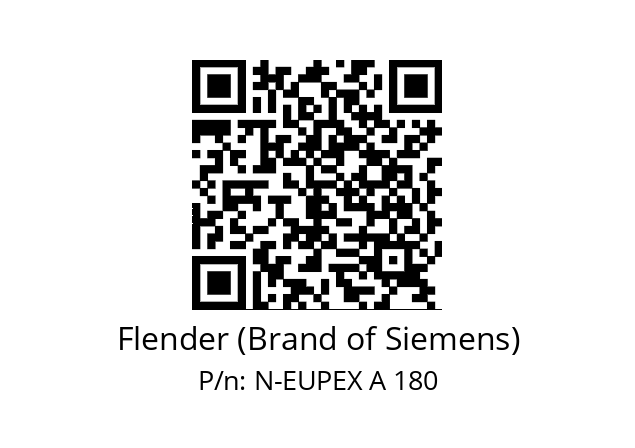   Flender (Brand of Siemens) N-EUPEX A 180