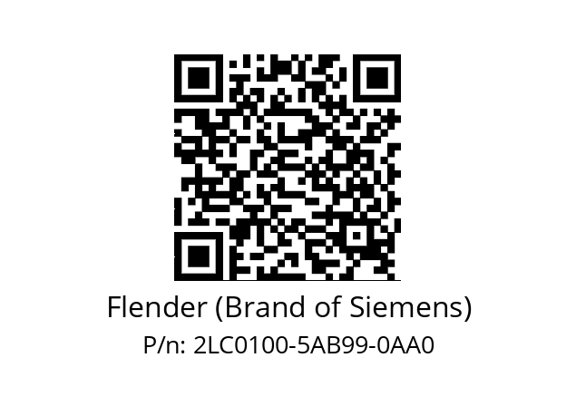   Flender (Brand of Siemens) 2LC0100-5AB99-0AA0