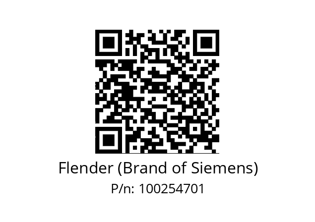   Flender (Brand of Siemens) 100254701