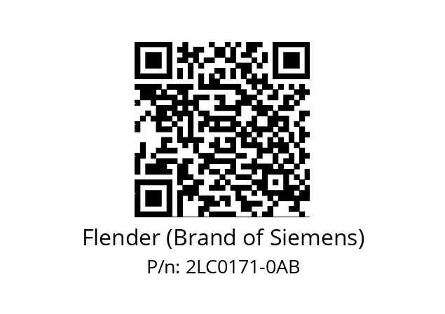   Flender (Brand of Siemens) 2LC0171-0AB