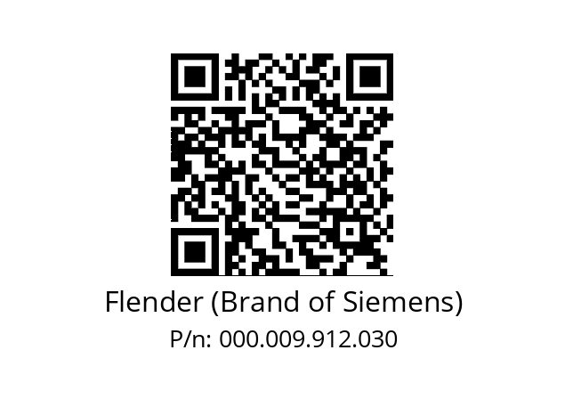   Flender (Brand of Siemens) 000.009.912.030