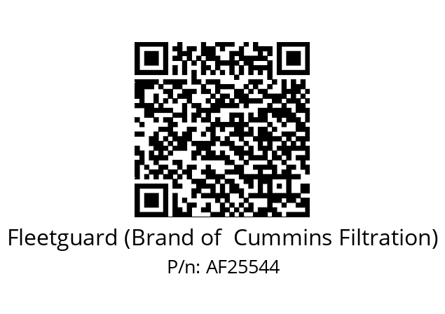   Fleetguard (Brand of  Cummins Filtration) AF25544