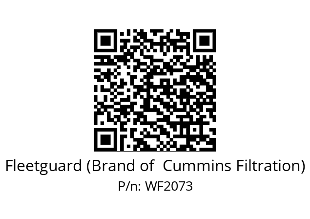   Fleetguard (Brand of  Cummins Filtration) WF2073