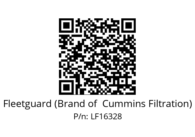   Fleetguard (Brand of  Cummins Filtration) LF16328