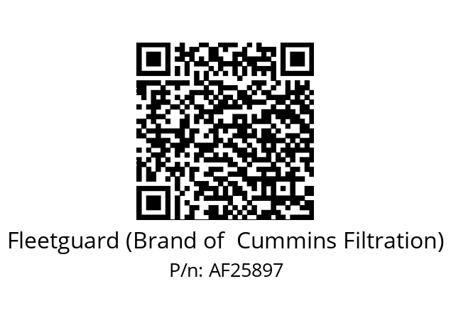   Fleetguard (Brand of  Cummins Filtration) AF25897