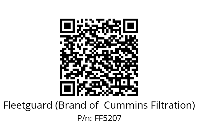   Fleetguard (Brand of  Cummins Filtration) FF5207