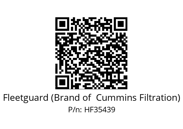   Fleetguard (Brand of  Cummins Filtration) HF35439