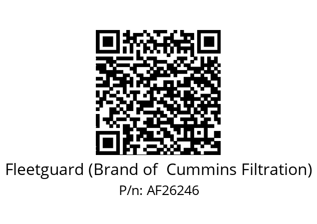   Fleetguard (Brand of  Cummins Filtration) AF26246