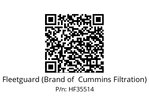   Fleetguard (Brand of  Cummins Filtration) HF35514