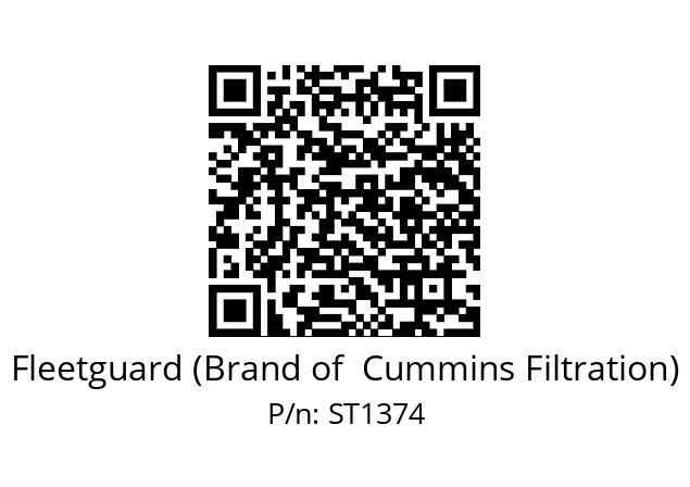   Fleetguard (Brand of  Cummins Filtration) ST1374