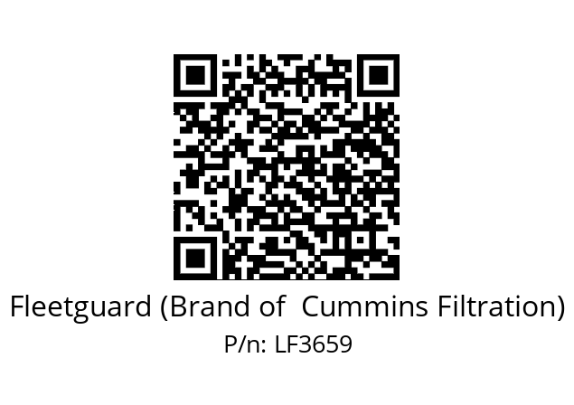   Fleetguard (Brand of  Cummins Filtration) LF3659