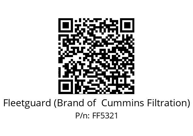   Fleetguard (Brand of  Cummins Filtration) FF5321