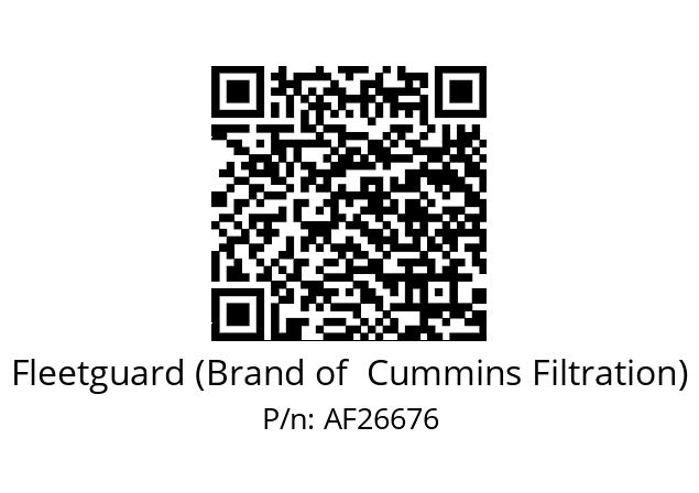   Fleetguard (Brand of  Cummins Filtration) AF26676