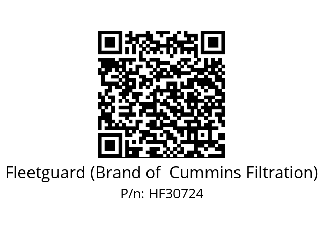   Fleetguard (Brand of  Cummins Filtration) HF30724