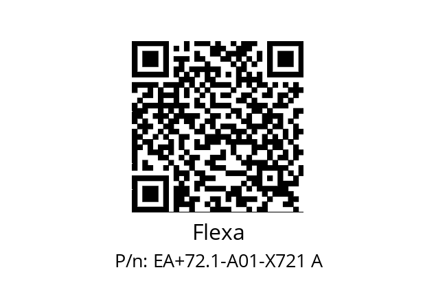   Flexa EA+72.1-A01-X721 A