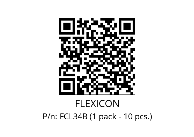   FLEXICON FCL34B (1 pack - 10 pcs.)