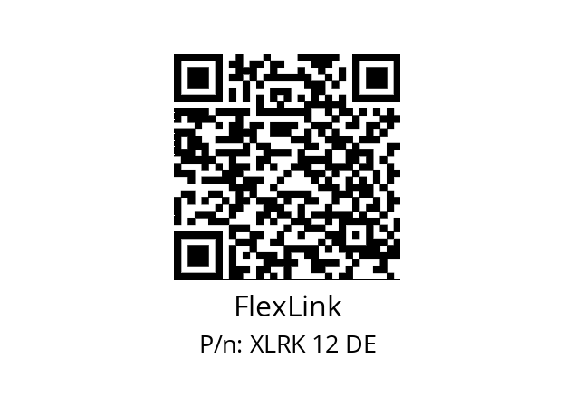   FlexLink XLRK 12 DE