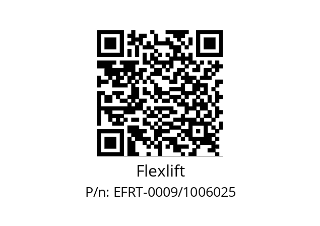   Flexlift EFRT-0009/1006025