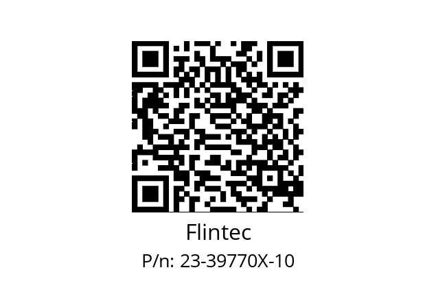   Flintec 23-39770X-10