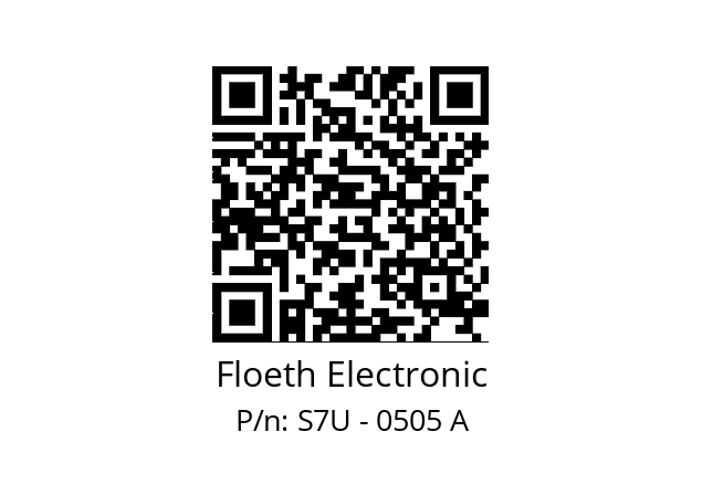   Floeth Electronic S7U - 0505 A