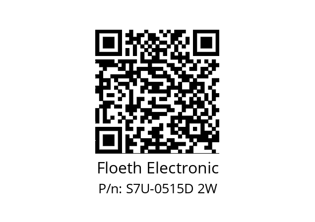   Floeth Electronic S7U-0515D 2W