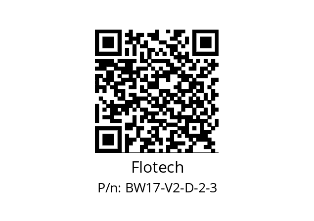   Flotech BW17-V2-D-2-3