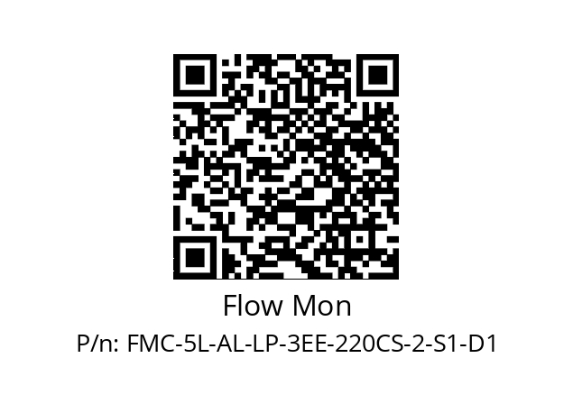   Flow Mon FMC-5L-AL-LP-3EE-220CS-2-S1-D1