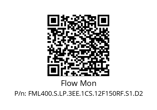   Flow Mon FML400.S.LP.3EE.1CS.12F150RF.S1.D2