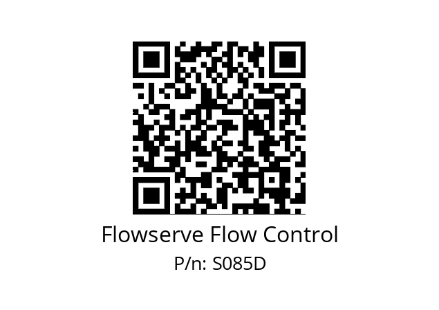   Flowserve Flow Control S085D