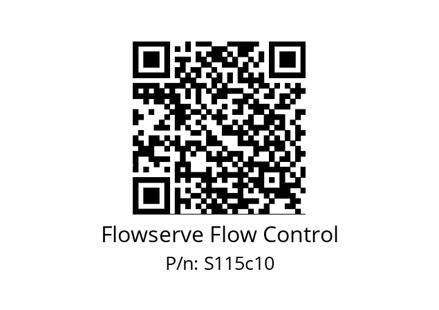   Flowserve Flow Control S115c10