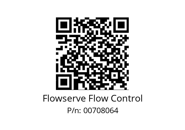   Flowserve Flow Control 00708064