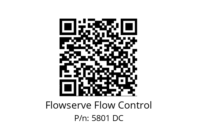   Flowserve Flow Control 5801 DC