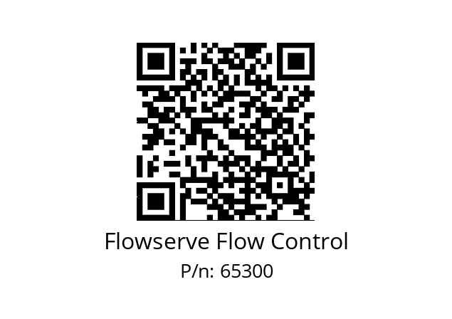   Flowserve Flow Control 65300