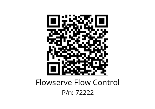   Flowserve Flow Control 72222