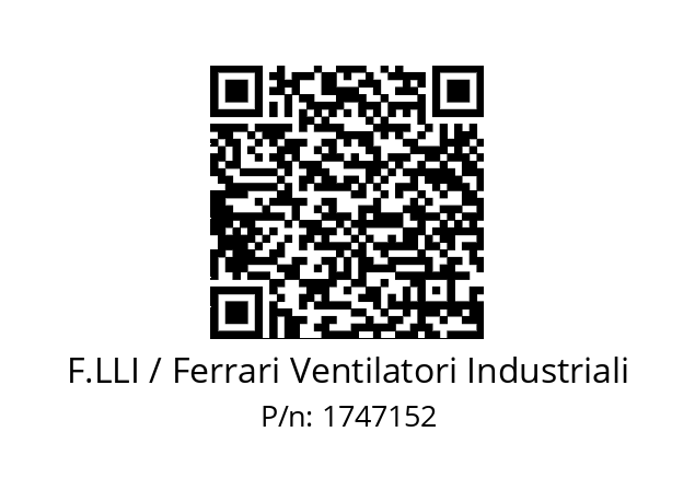   F.LLI / Ferrari Ventilatori Industriali 1747152