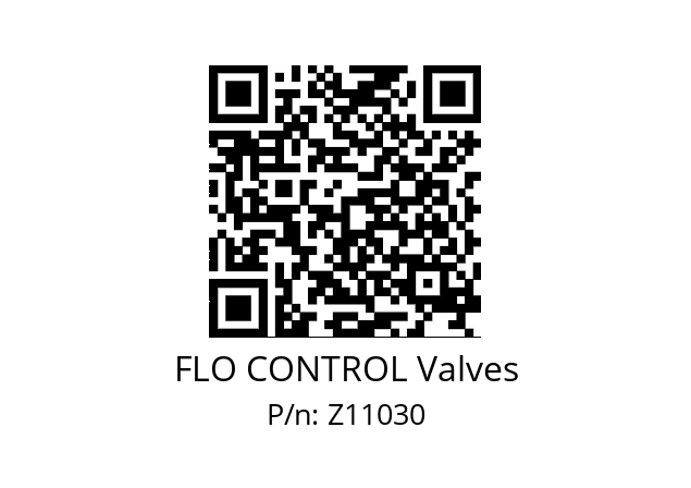   FLO CONTROL Valves Z11030