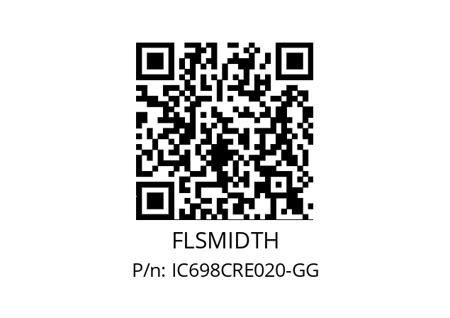   FLSMIDTH IC698CRE020-GG