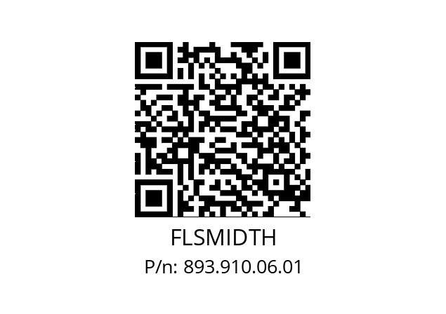   FLSMIDTH 893.910.06.01