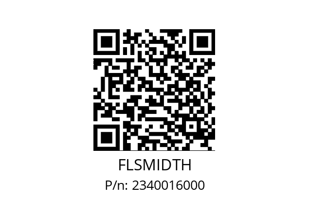   FLSMIDTH 2340016000