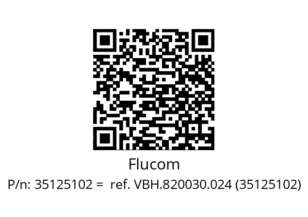   Flucom 35125102 =  ref. VBH.820030.024 (35125102)