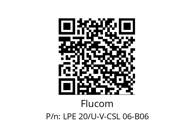   Flucom LPE 20/U-V-CSL 06-B06