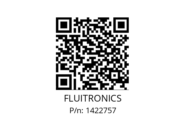   FLUITRONICS 1422757