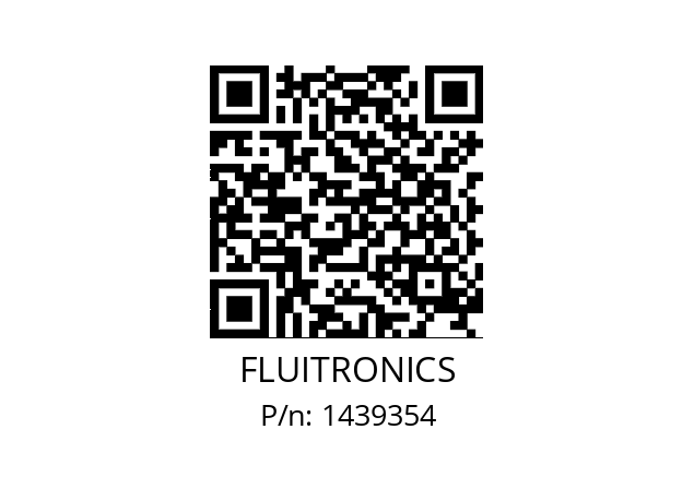   FLUITRONICS 1439354