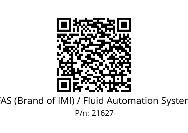   FAS (Brand of IMI) / Fluid Automation System 21627