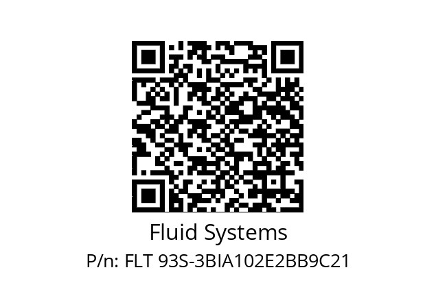   Fluid Systems FLT 93S-3BIA102E2BB9C21