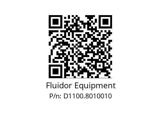   Fluidor Equipment D1100.8010010